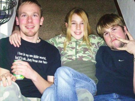 My 3 kids, Zach, Stevie and Chris,2007