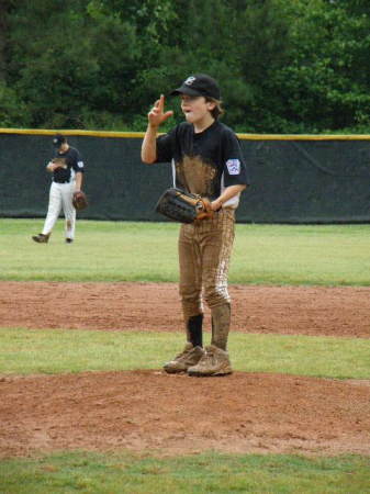 Matthew on the mound