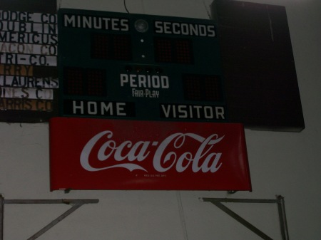 Our old scoreboard