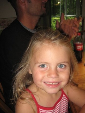 My granddaughter Madison August 2009