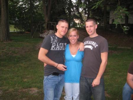 My 3 grown kids Donald, Lindsey and Anthony