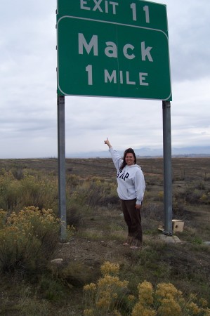 Road Sign from 2006 cross country trip