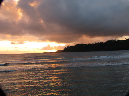 Sunrise over Kilauea