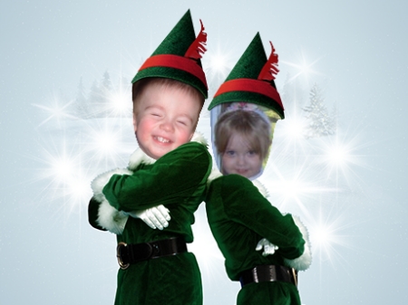 Our little elf's