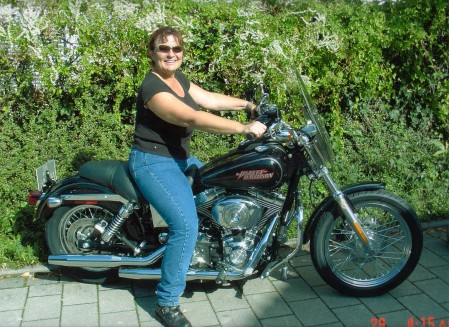 Me on my new Harley