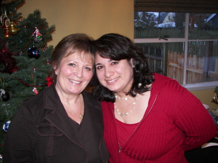 Ronda and daughter-in-law, Nicole 2009