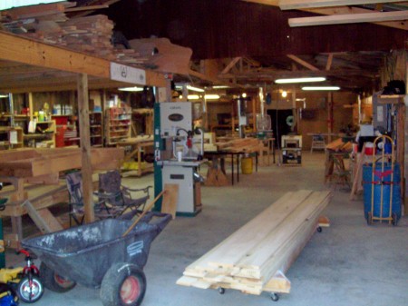 inside the shop