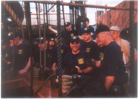 Aboard the USS Constitution 2001