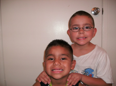 My Grandkids Dominic & James