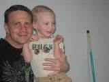 My son Gerald and my grandson Ian pearson