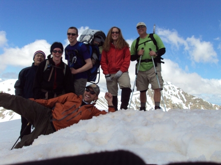 Mt Edwards summit, JUn 2009