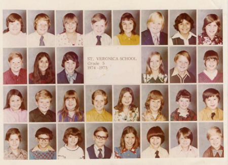 St. Veronica grade 5 1974-75