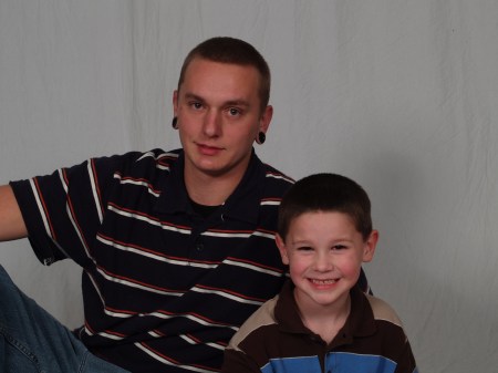 my 2 sons.... Robert and Justin