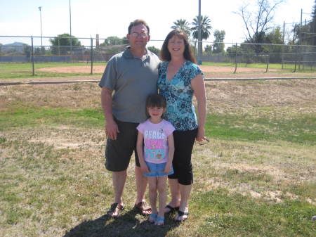 Husband Dale, Daughter Mary Kay & I 3/14/09