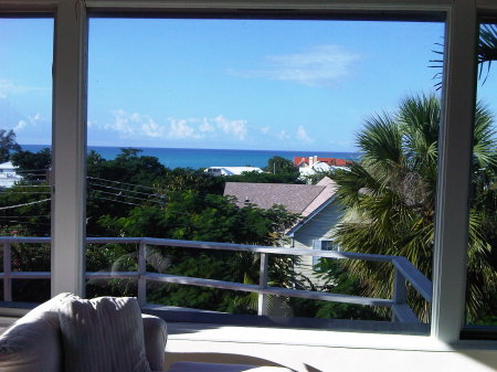 View from our home in Nassau, Bahamas