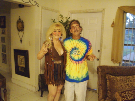 Our Halloween Hippie look 09..Had so much fun!