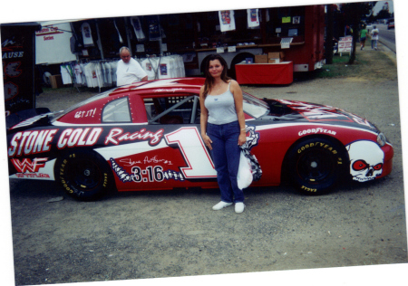 Danielle at the races Darlington