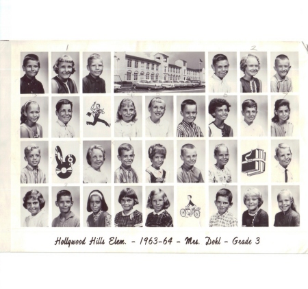 1963-64 MRS. DOHL- GRADE 3