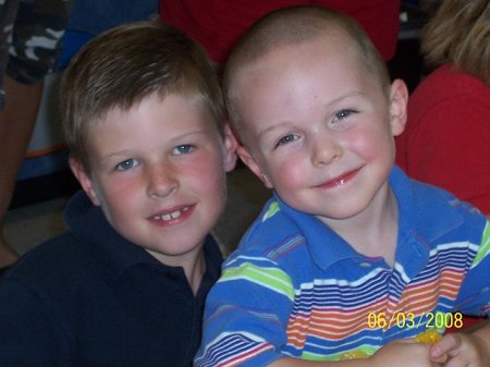 my grandsons Jake & Josh