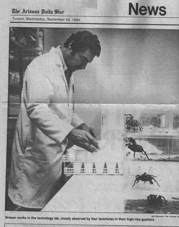 Jerry Brewer in his lab