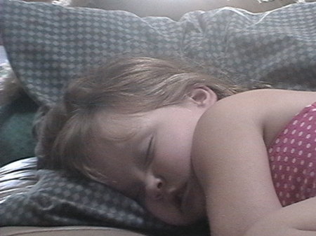 MY GRANDDAUGHTER SLEEPING