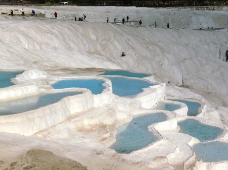 Cotton Castle" or Pamukkale in Turkey, 2008