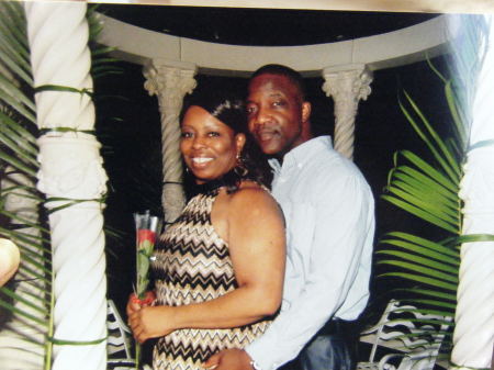 me and my husband in jamaica