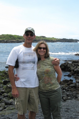 Husband Paul and I in Hawaii 2007