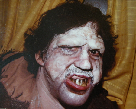 Mike Callahan in make up as Quasimodo 1983