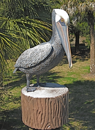 My carving - Pelican