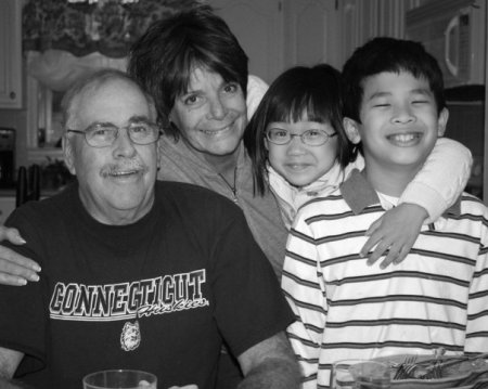 Grandpa, Grandma, Lilly & Henry