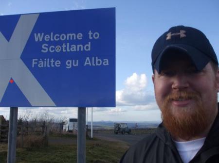 My Son Ben visits Scotland