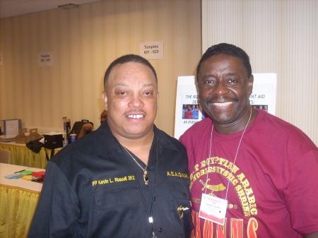 Me and Gerald Alston of the Manhattans