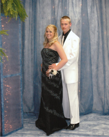 My son Aaron and date 8th grade dance