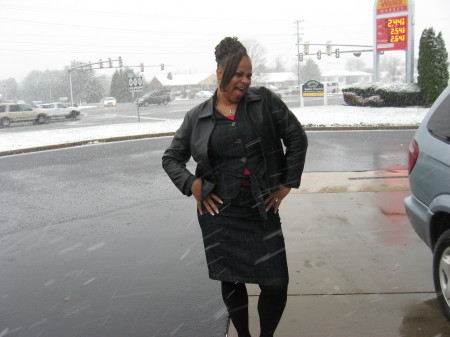 VIRGINIA....SNOWNING ON DA SABBATH...cold too