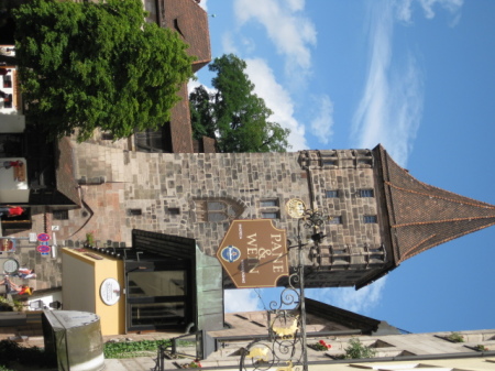 PART OF kAISERBURG CASTLE - nURNBERG