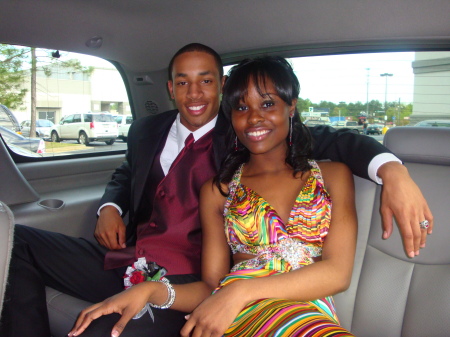 My oldest son Kenny and his prom date