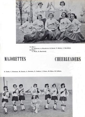 Cheerleading Thru The Years -  by Bonnie Hanlon