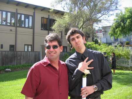 My oldest son Jon Graduating from Cal Berkeley