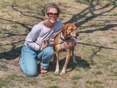 Myself and Josie in Tx Feb 2009