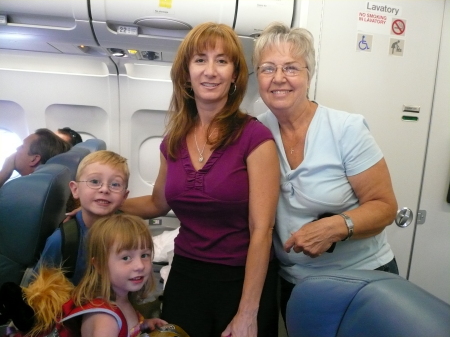 3 generations on a plane, 2/2008