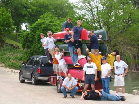 Boy Scout Guadalupe Canoe Trip Apr 2004