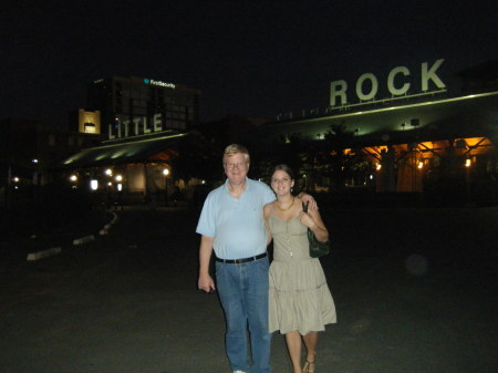 Lauren & I in Little Rock
