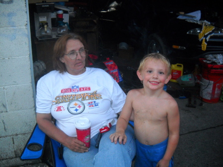 grandma and the youngest Jarred