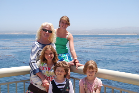 4 granddaughters Montery Bay