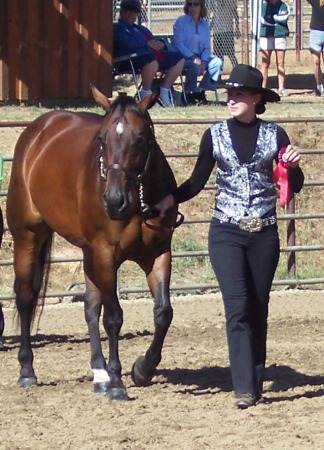 Mu daughter Summer and her horse, Missy