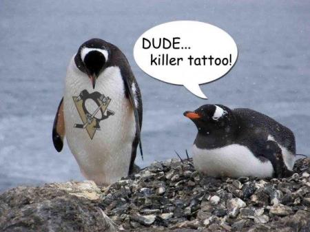 penguin tattoo