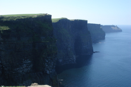 Cliffs of Mohr...the people are soooo small