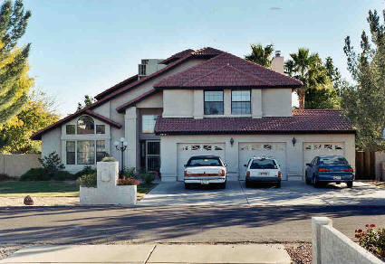 Our home in Glendale, Arizona