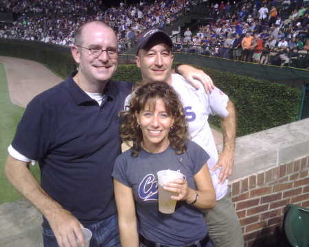 Cubs game with collegues
